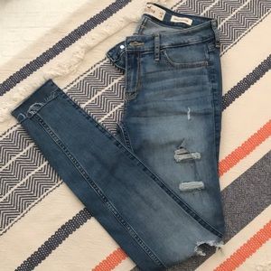 Hollister Low Rise Super Skinny Jeans
